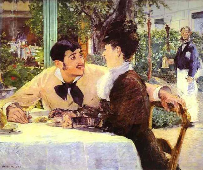 Edouard Manet Pere Lathuille Spain oil painting art